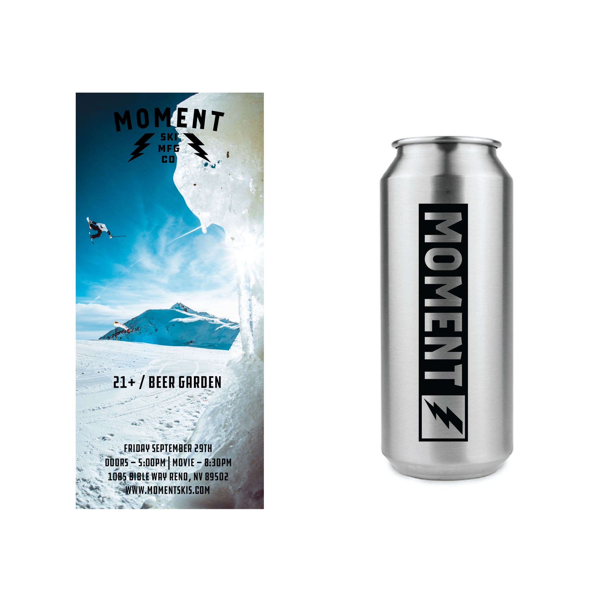 Film & Beer Garden with resuable tall boy (21+)